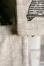 Linen Embroidered Towel (3 Styles)