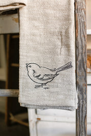 Linen Embroidered Towel (3 Styles)