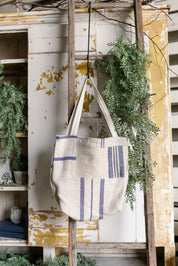 Vintage Grain Sack Tote Bag