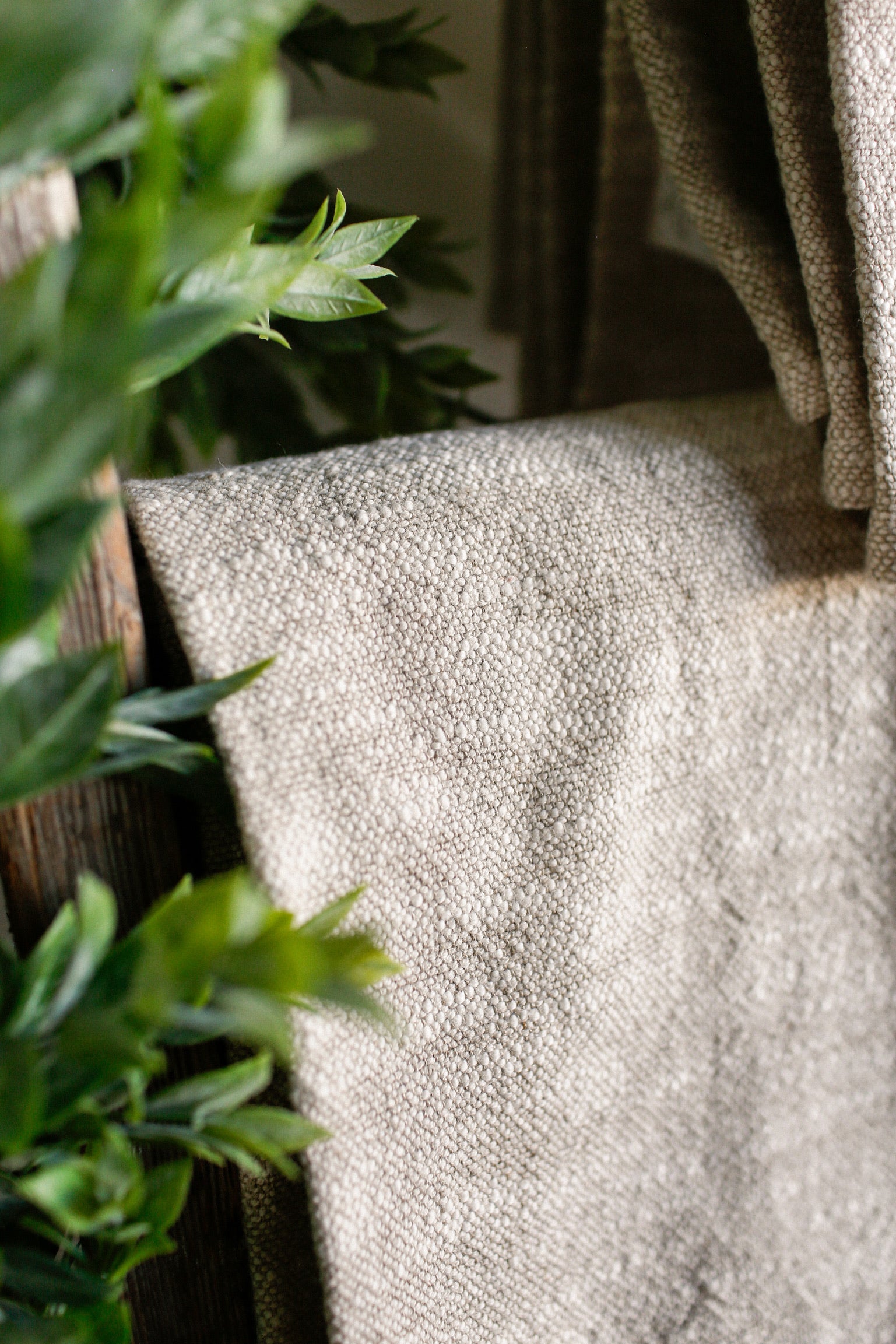 Linen Embroidered Towel (3 Styles)