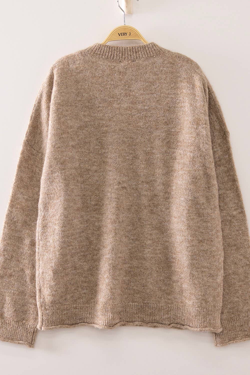 Cozy Mallard Sweater Pink Irene Wholesale