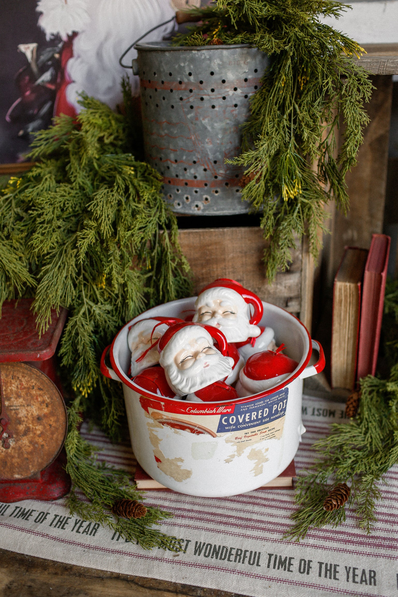 Santa Ornament