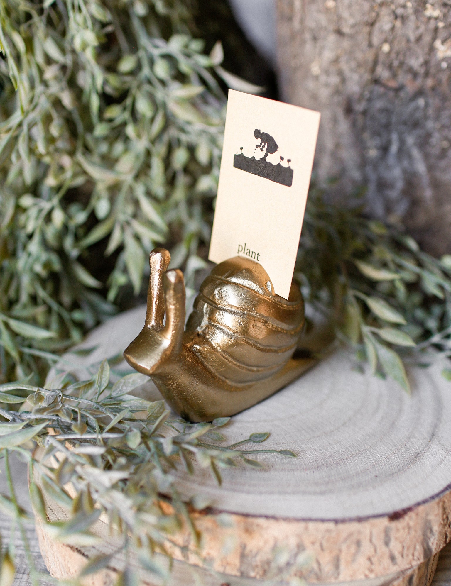 Golden Snail The Little Burlap Barn®