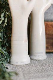 Vintage Industrial Ceramic Glove Mold (M)