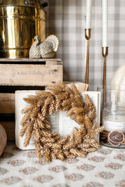 Harvest Hops Mini Wreath