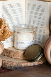 Pumpkin Buttercream Mason Jar Candle The Little Burlap Barn