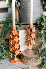 Cast Iron Wonderland Candlestick