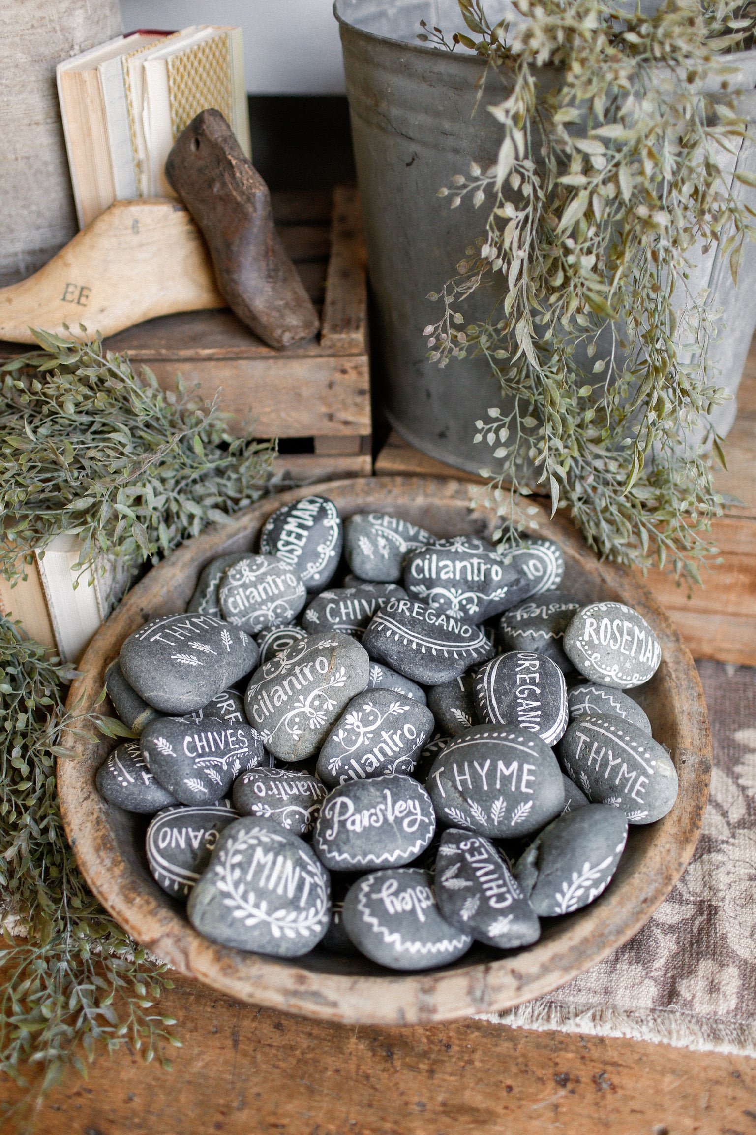 Hand-Painted Herb Marker (8 Styles)