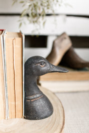 Cast Iron Duck Bookends