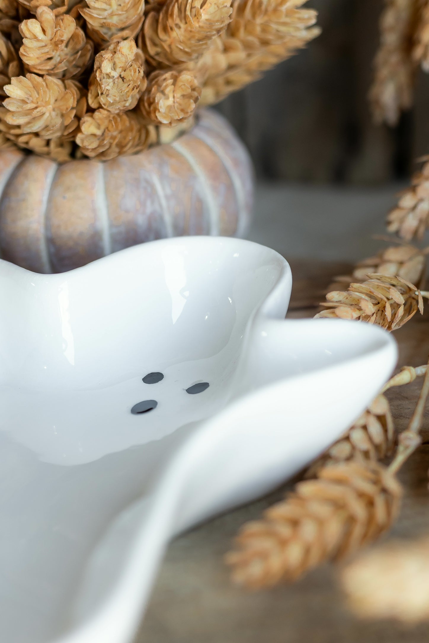 Ceramic Ghost Tray The Little Burlap Barn