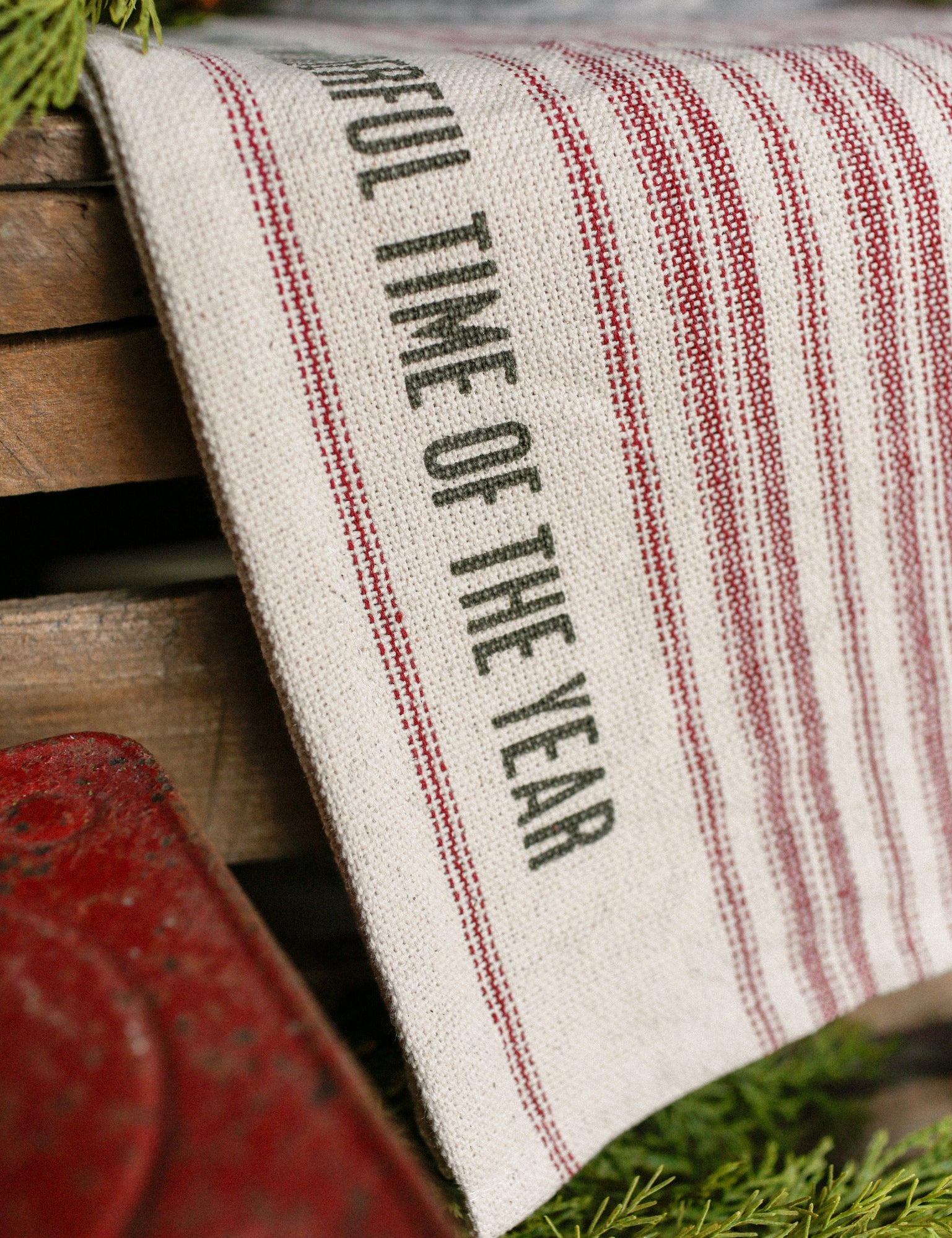 Most Wonderful Time Of The Year Runner The Little Burlap Barn®