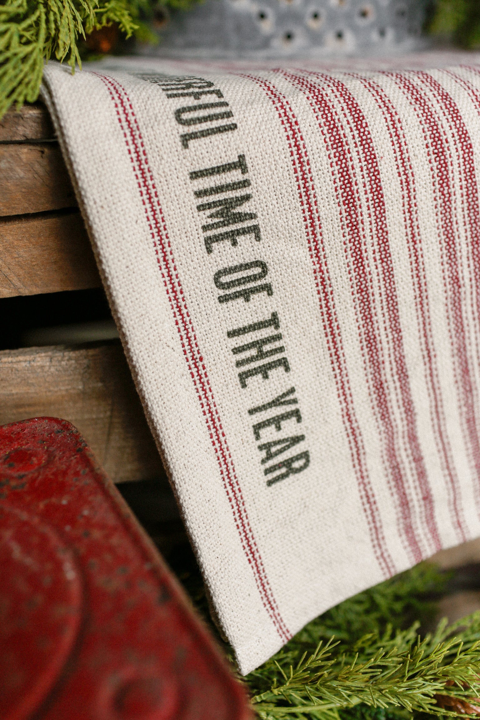 Most Wonderful Time Of The Year Runner The Little Burlap Barn®