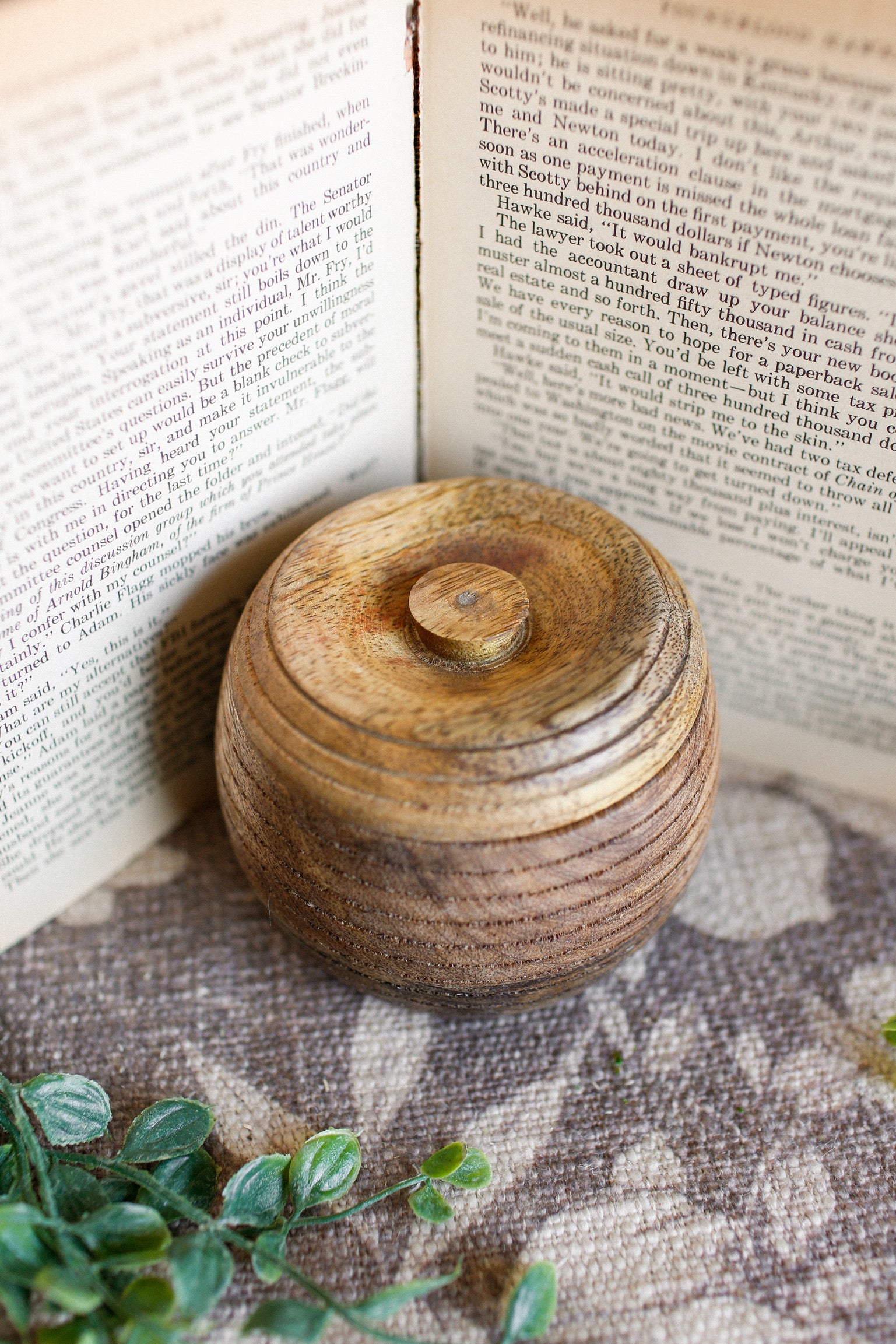 Mango Wood Container