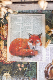 Handmade Fall Dictionary Print