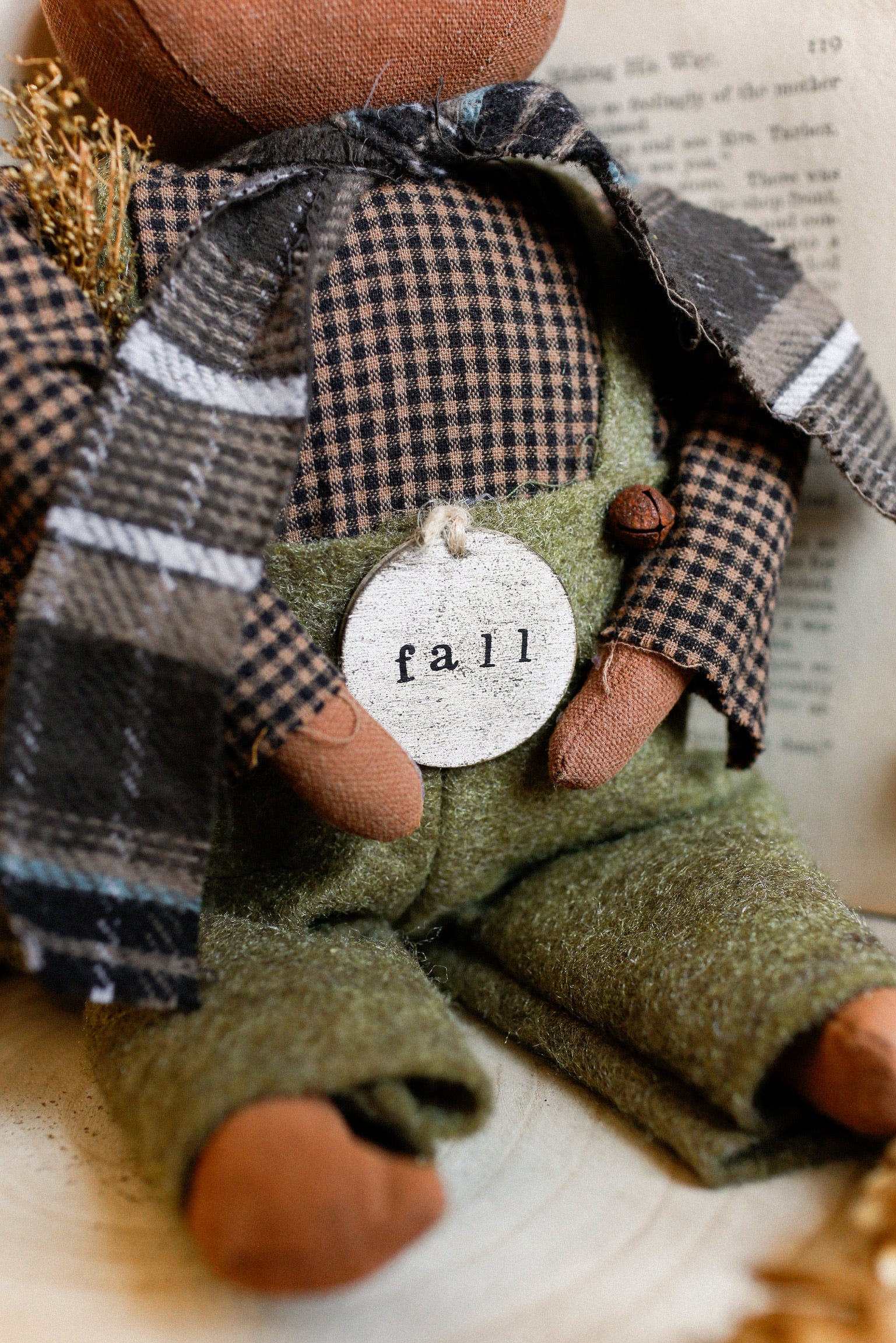 Handmade Fall Frank Doll