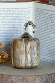 Mango Wood Pumpkin The Little Burlap Barn