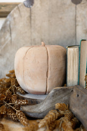 Handmade Terracotta Pumpkin (2 Sizes)