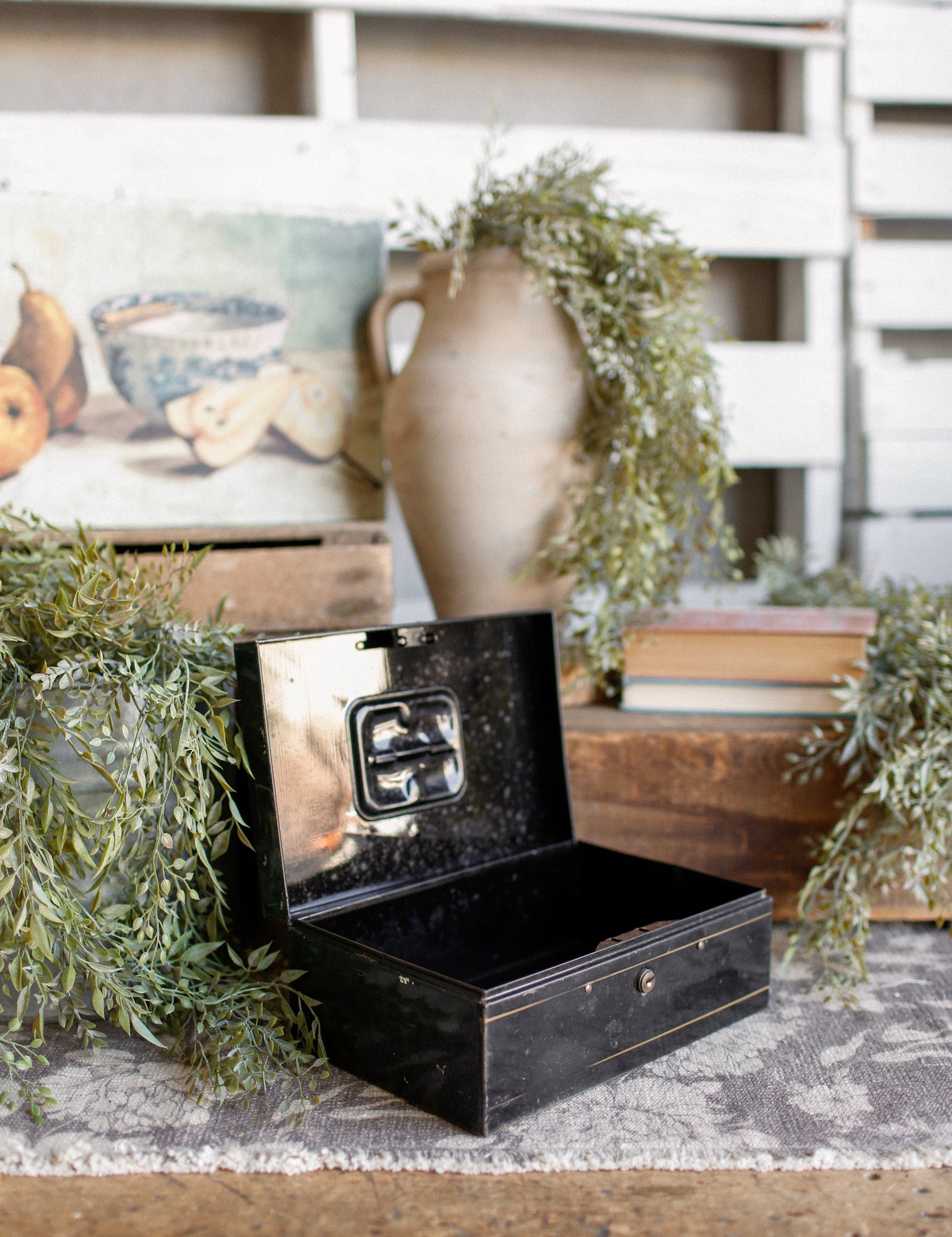 Vintage Cash Money Box The Little Burlap Barn®