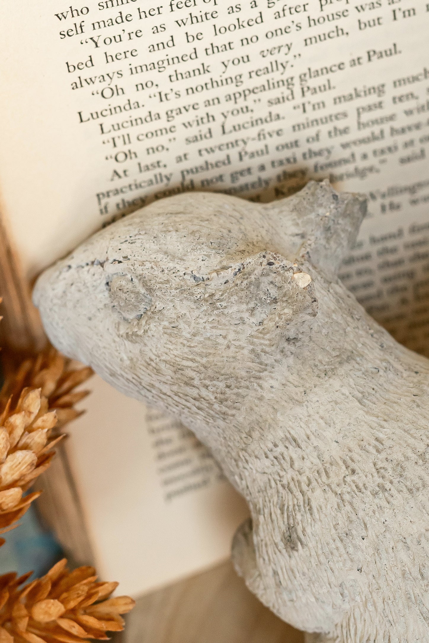 Vintage Concrete Squirrel The Little Burlap Barn