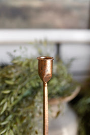 Hand-Forged Copper Candlestick The Little Burlap Barn®