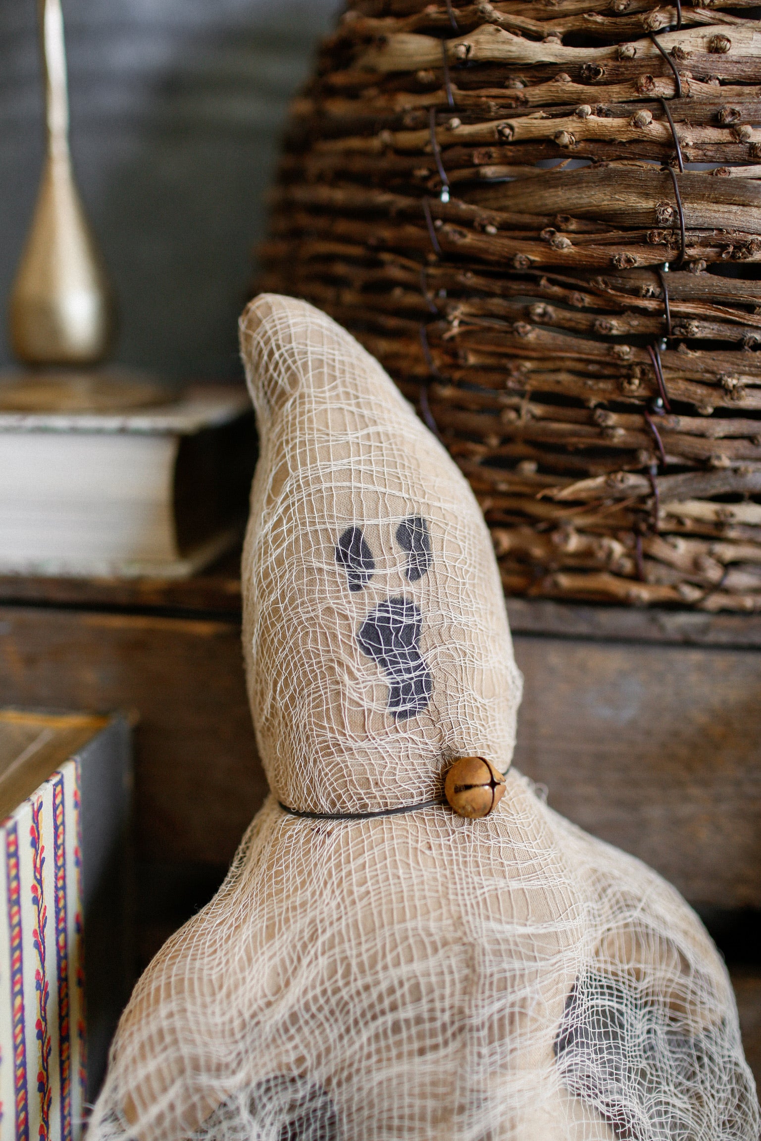 Handmade Primitive Ghost