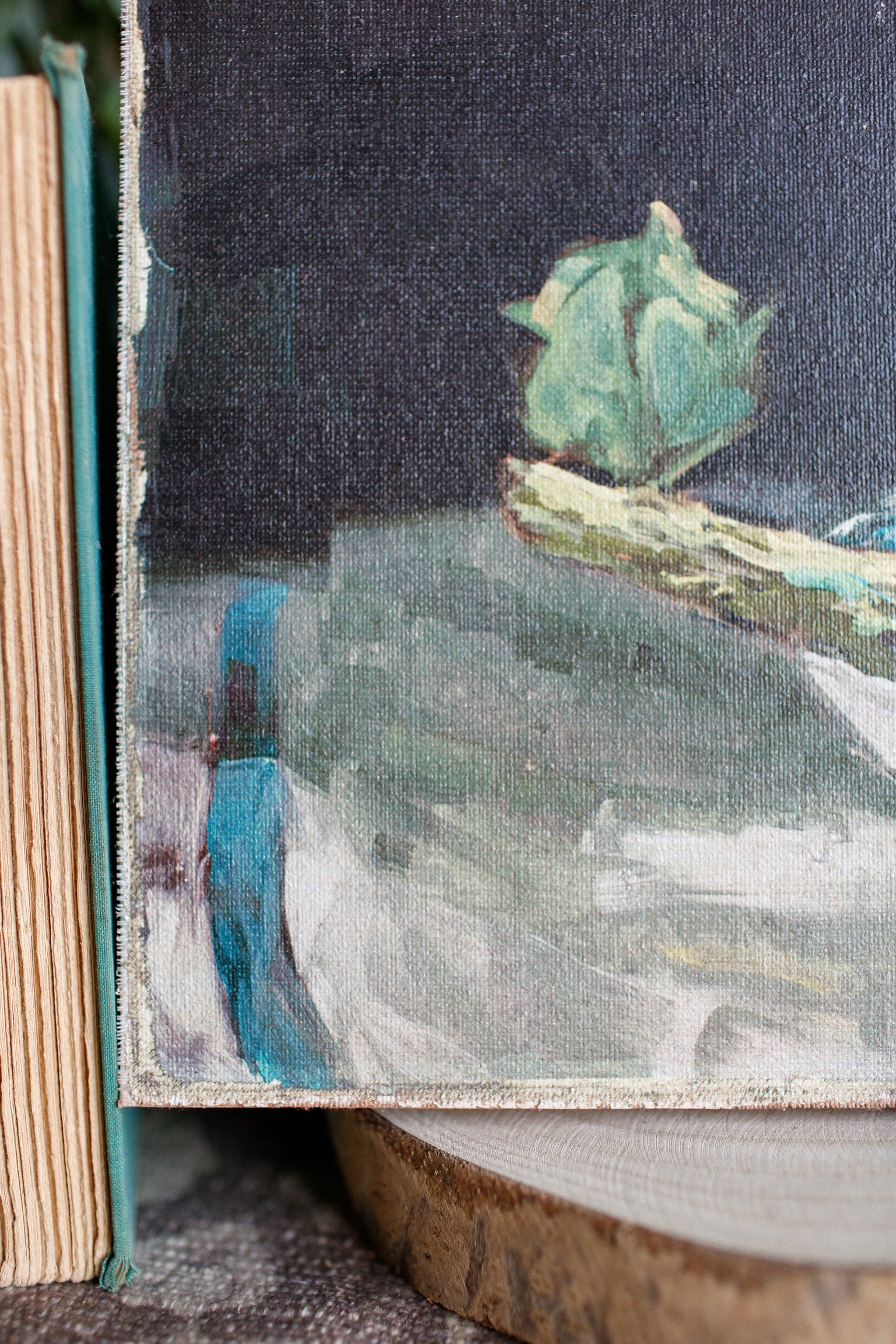 Artichoke Still Life Canvas Print