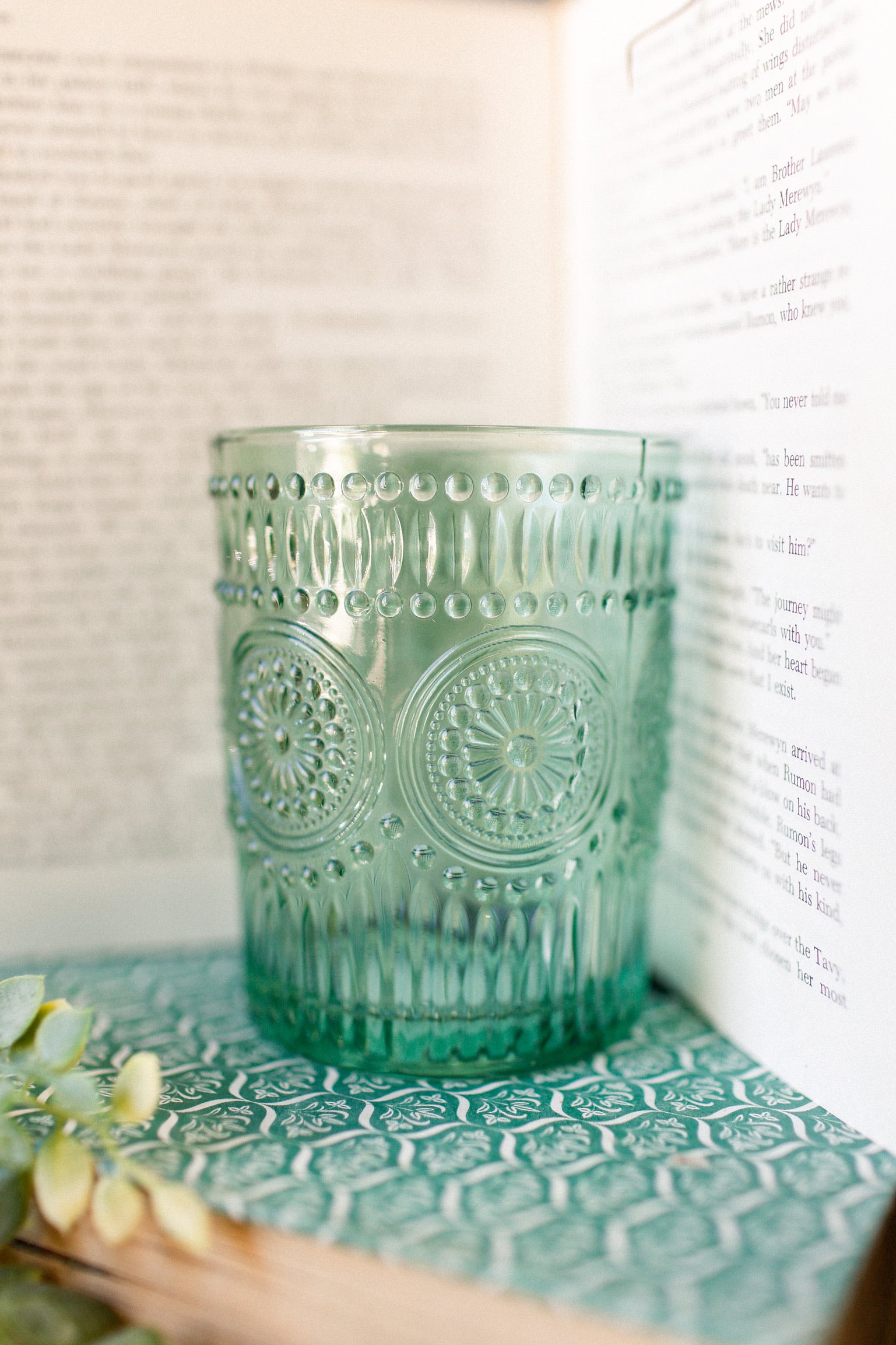 Embossed Drinking Glasses The Little Burlap Barn®