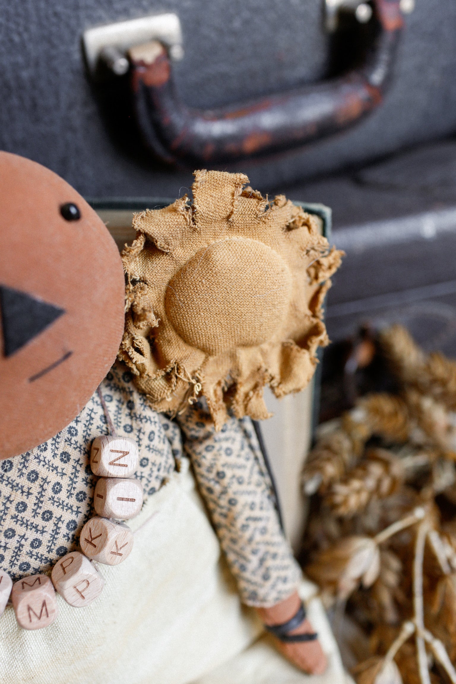 Handmade Sunflower Doll