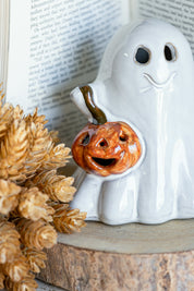 Happy Ghost The Little Burlap Barn