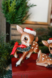 Mini Retro Wreath Deer