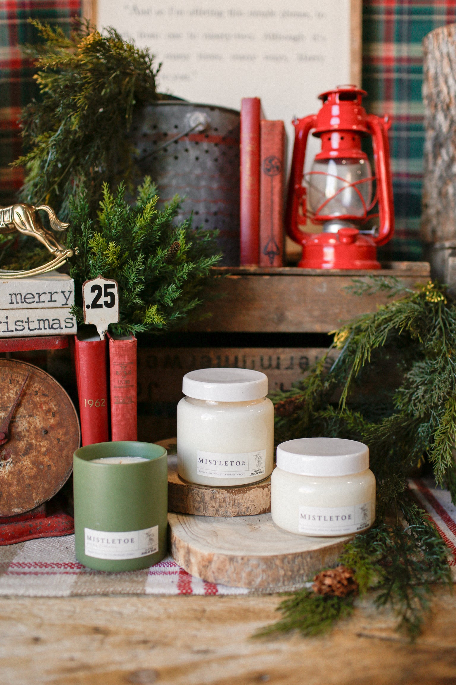 Apothecary Candle-Mistletoe