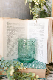 Embossed Drinking Glasses The Little Burlap Barn®
