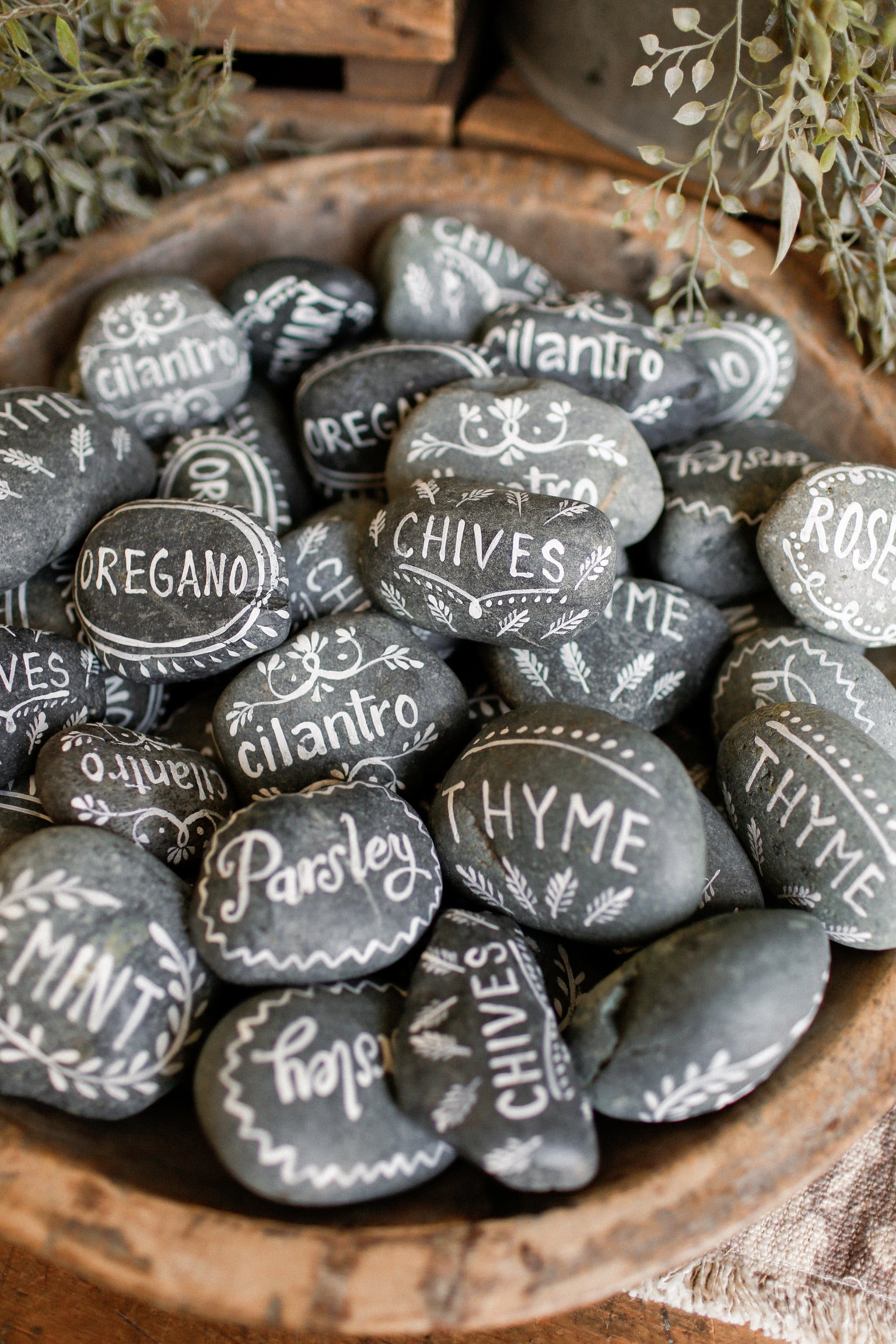 Hand-Painted Herb Marker (8 Styles)