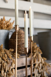 Hand-Forged Copper Candlestick