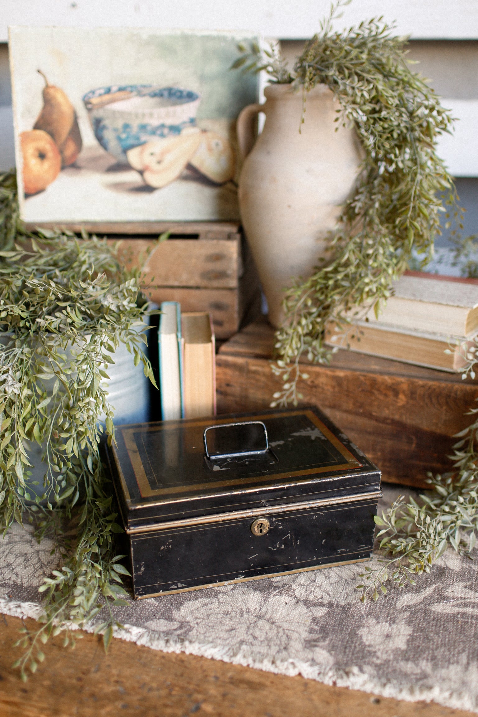 Vintage Cash Money Box The Little Burlap Barn®