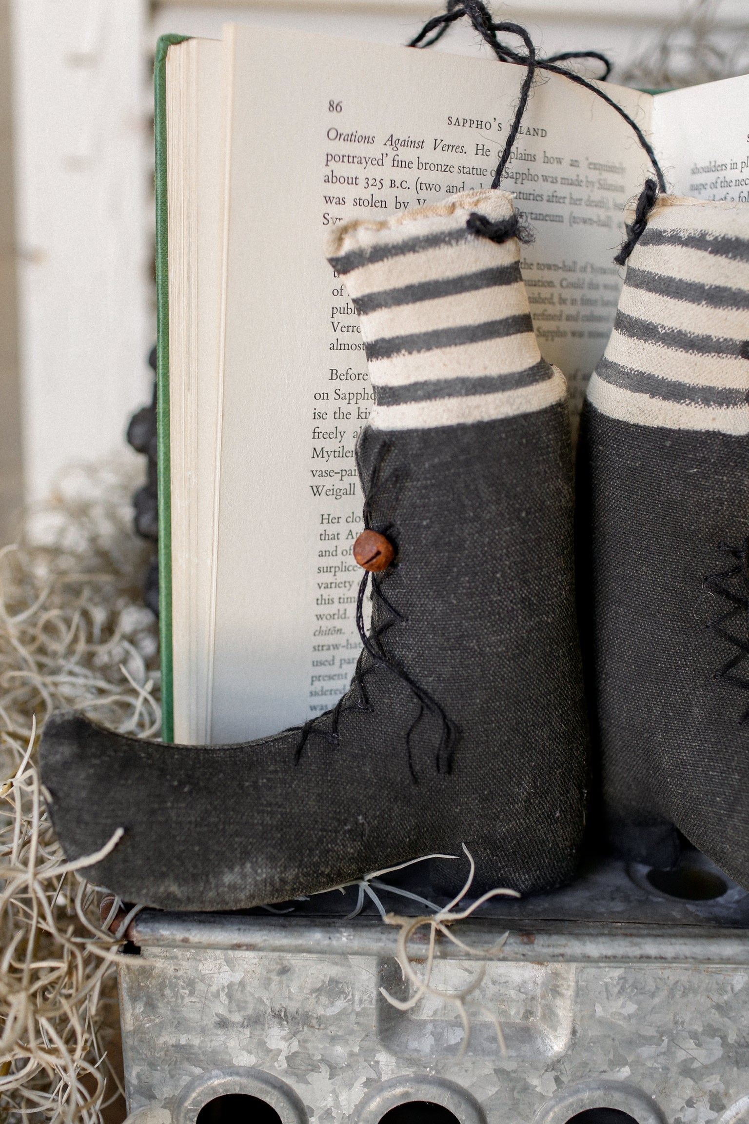 Handmade Witch's Boots The Little Burlap Barn®