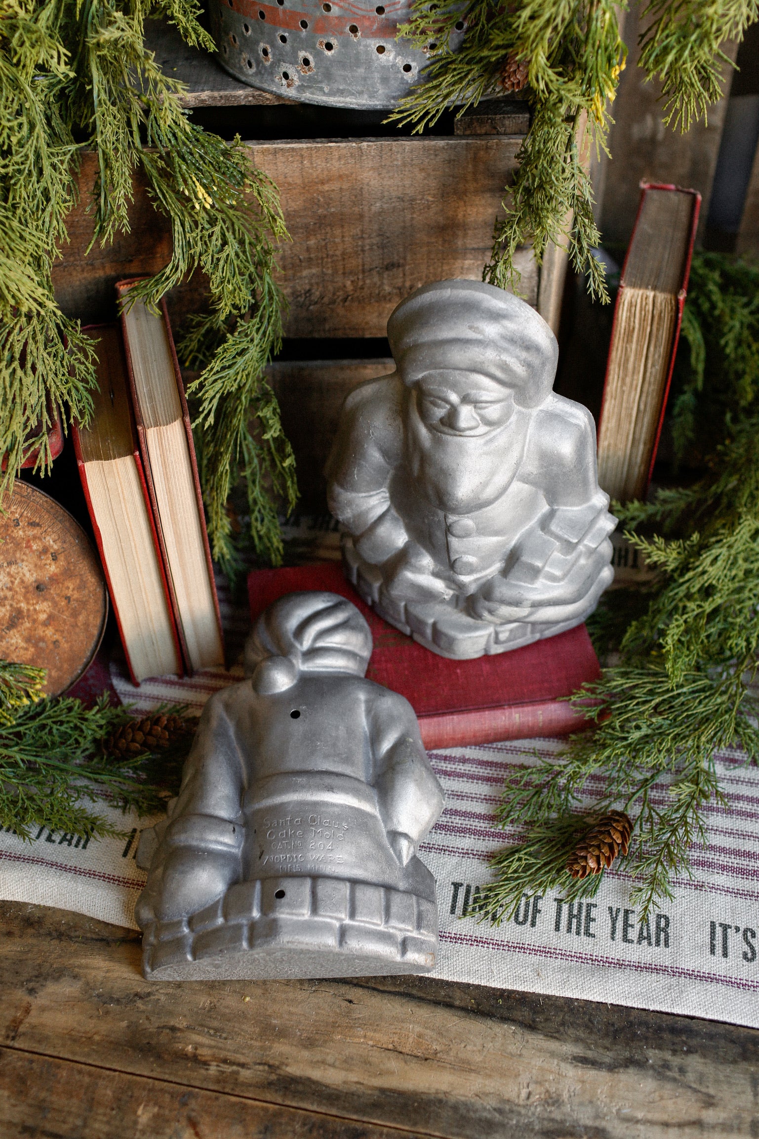 1940's Santa Cake Mold