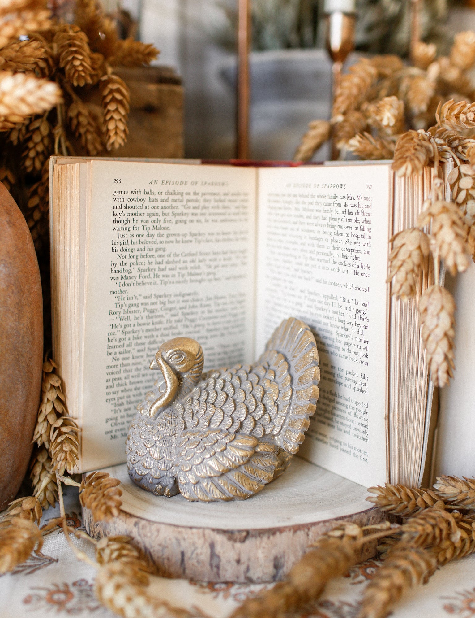 Gilded Turkey The Little Burlap Barn®