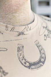 Creme Wild West T-Shirt