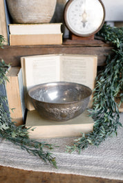 Vintage Ornate Silver Bowl