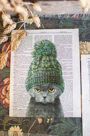 Handmade Fall Dictionary Print