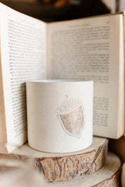 Acorn Pot Candle The Little Burlap Barn®