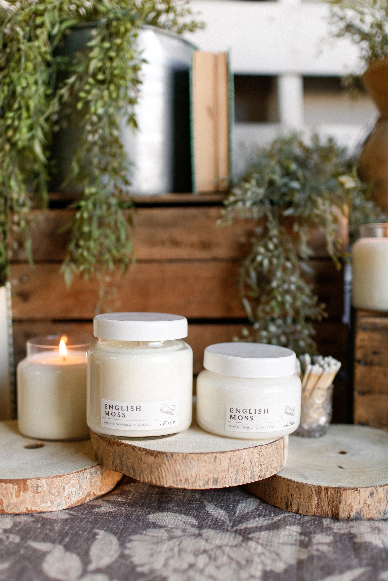 Apothecary Candle-English Moss