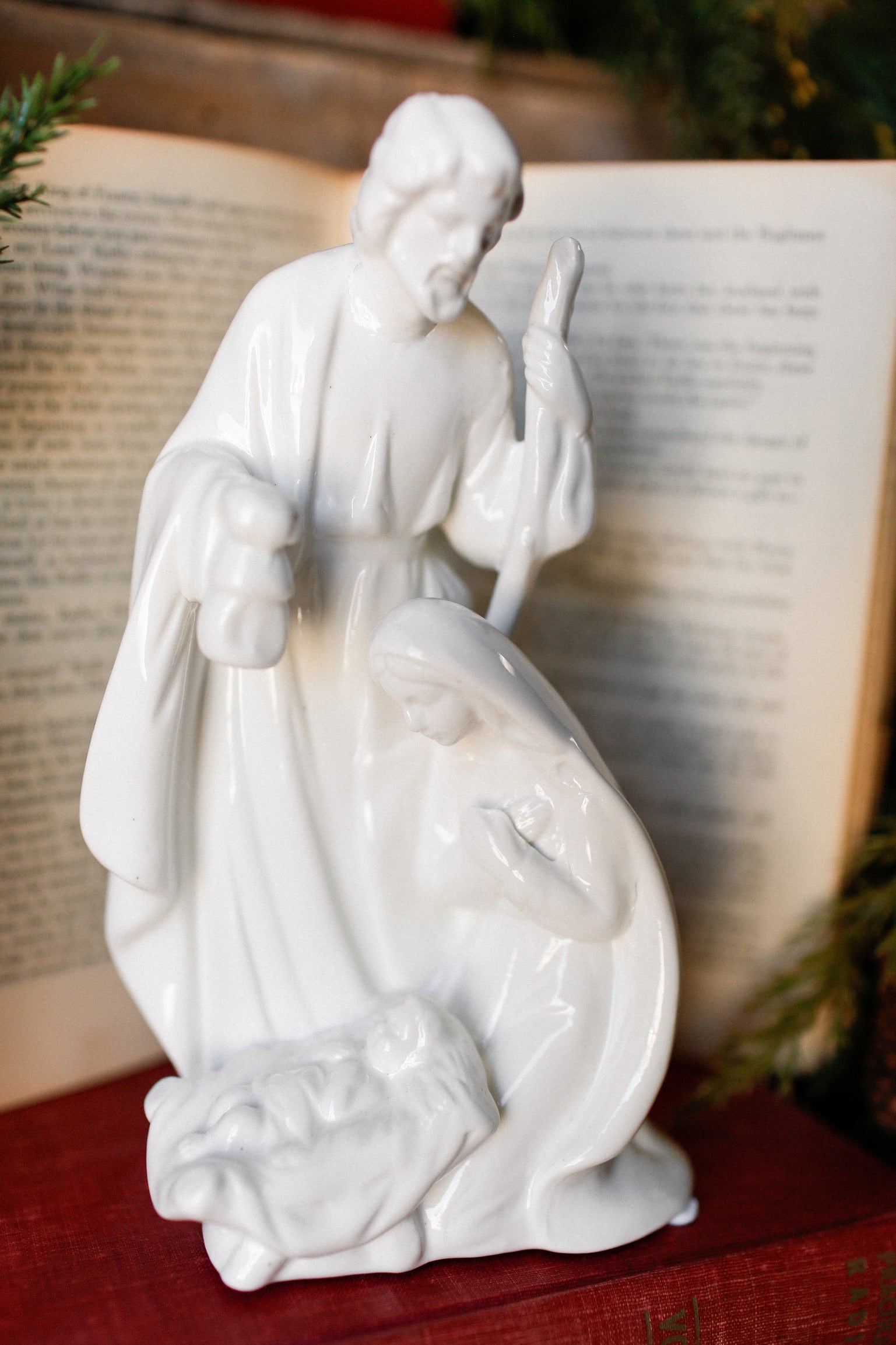Stoneware Nativity Figurine