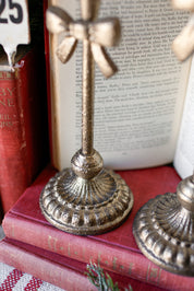 Fluted Bow Candlestick