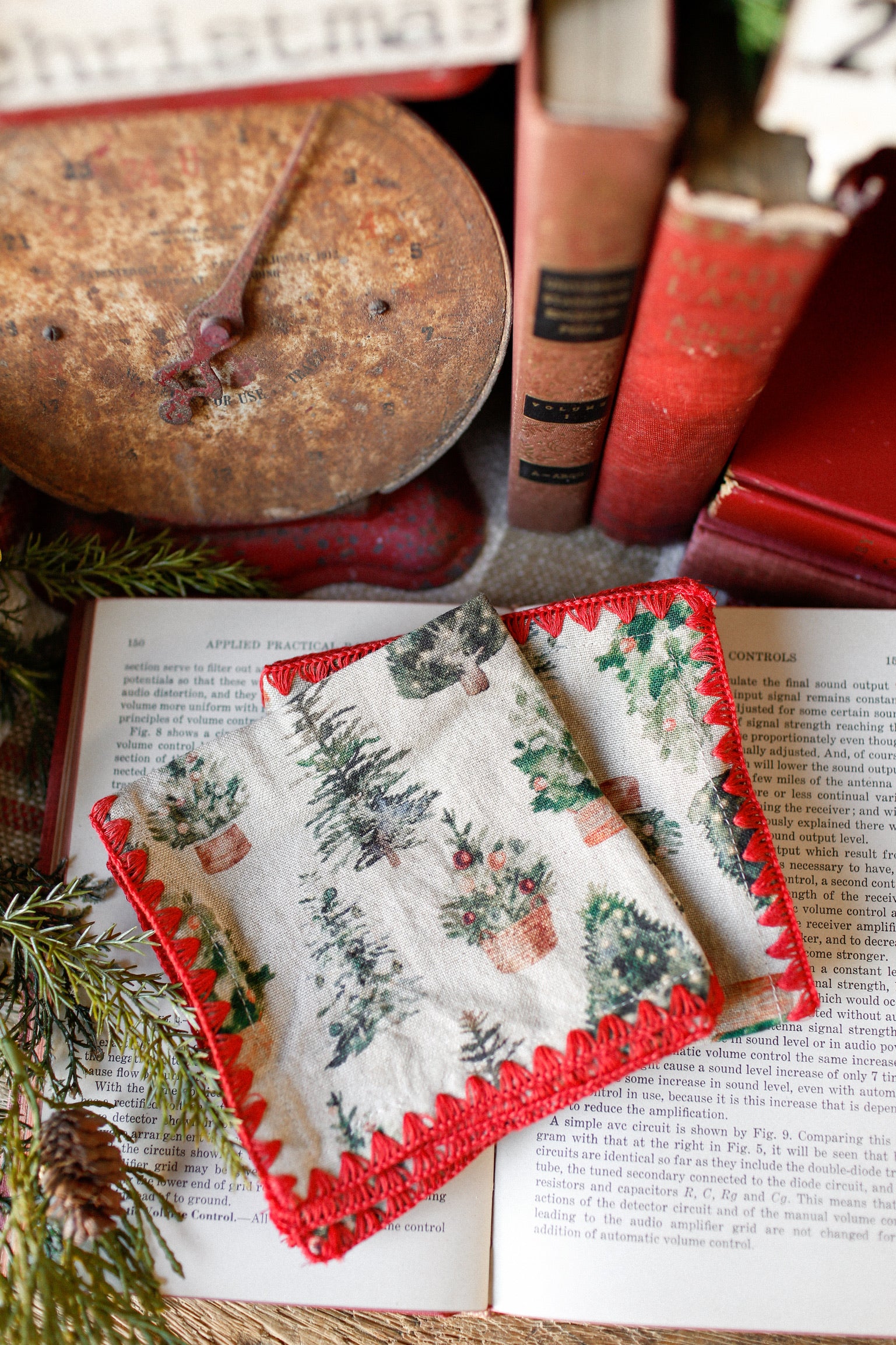 Christmas Tree Cocktail Napkins