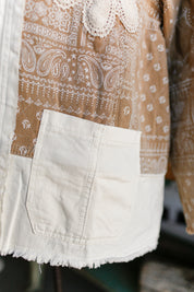 Paisley Quilted Jacket The Little Burlap Barn®