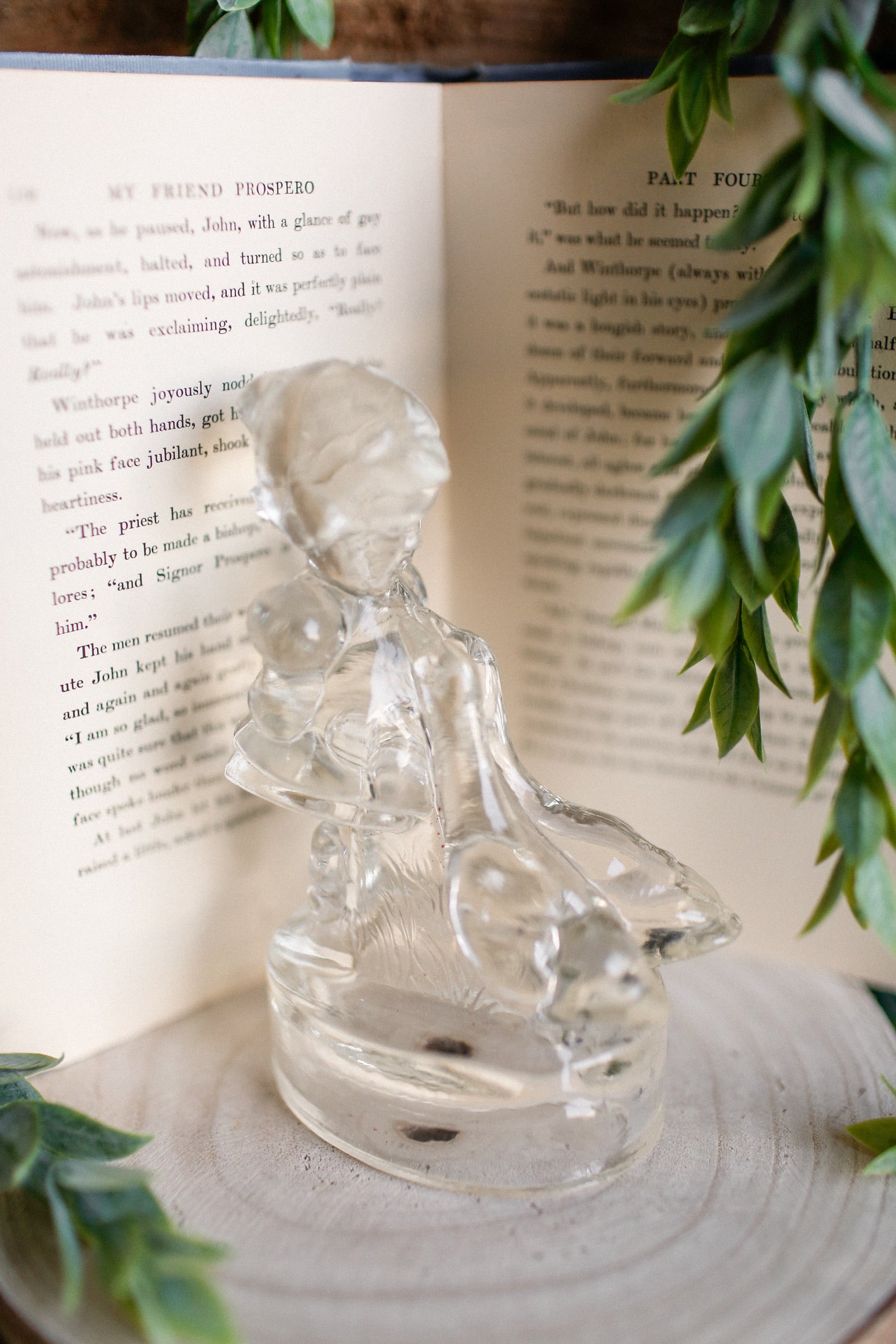 Vintage Hummel Goose Girl Figurine