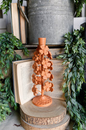 Cast Iron Wonderland Candlestick