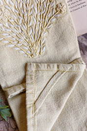 Embroidered Wildflower Towels